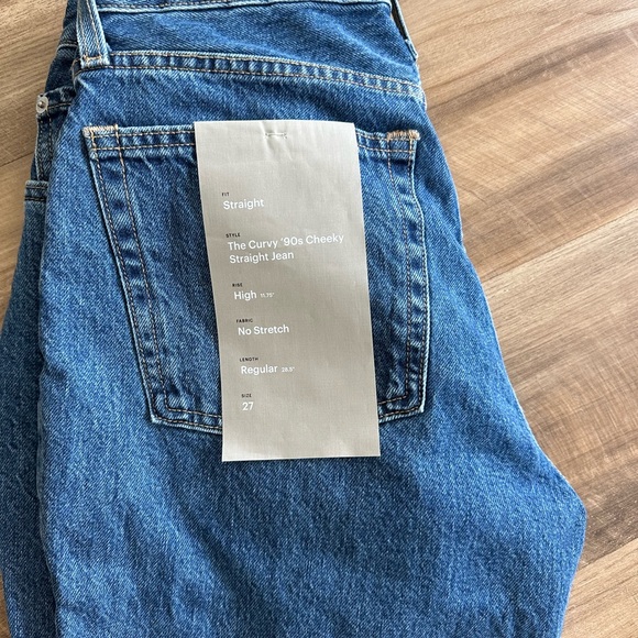 Everlane 90s cheeky straight jean curvy - Picture 2 of 2